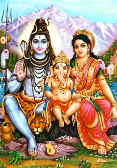 Shiva Family Poster